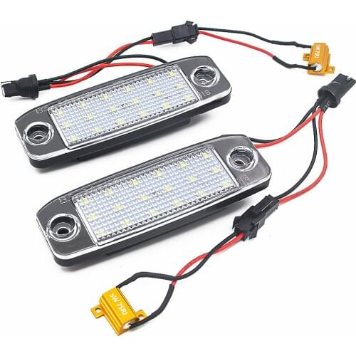 2Pcs Car LED License plate light Number plate lamp for Kia Sportage 2011~ For SONATA 10 10~13 For SONATA YF 10MY 2010~2013 GF 10