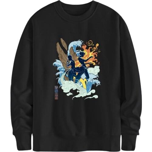 Avatar The Last Airbender Hoodies Sweatshirts Men Casual Fashion Hoody Winter Autumn Tracksuits Breathable Supoleron Hombre