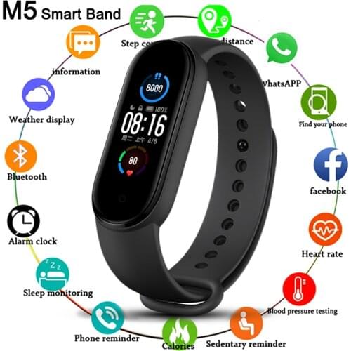 2021 Smart Watch Men Womens Smartwatch Heart Rate Blood Pressure Monitor Fitness Tracking Sports Bracelet Waterproof Watches