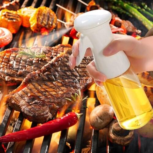 210ml Oil Spray Bottle Cooking Baking Vinegar Mist Sprayer Barbecue Spray Bottle for Kitchen Salad Frying BBQ Grilling Roasting
