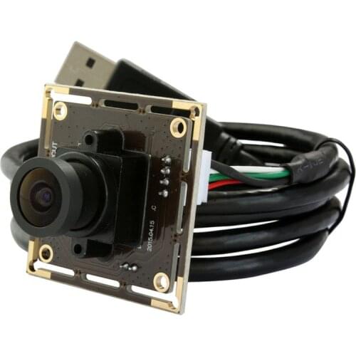 38mmX38mm USB camera module, high definition cmos camera module ELP store video camera with 2.1mm wide angle lens