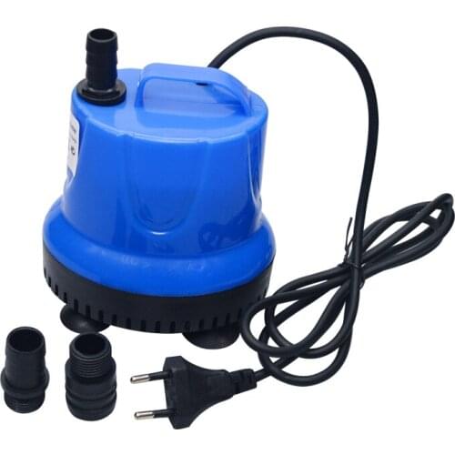 5-85W Aquarium Quiet Bottom Suction Pump Submersible Filter Fish Pond Water Change Pump Fish Tank Fountain Fitting 110V-240V