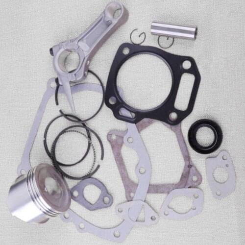 7pcs Gasket Piston Pin Circlip Ring Oil Seal Gasket Kit For Honda GX160 5.5HP and GX200 6.5HP engine Engine Use Set Piston Ring