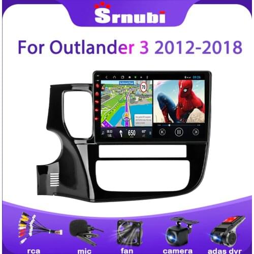 4G Android 10.0 2G+32G Car Radio Stereo Multimedia Video Player Navigation GPS For Mitsubishi Outlander 3 GF0W GG0W 2012-2018