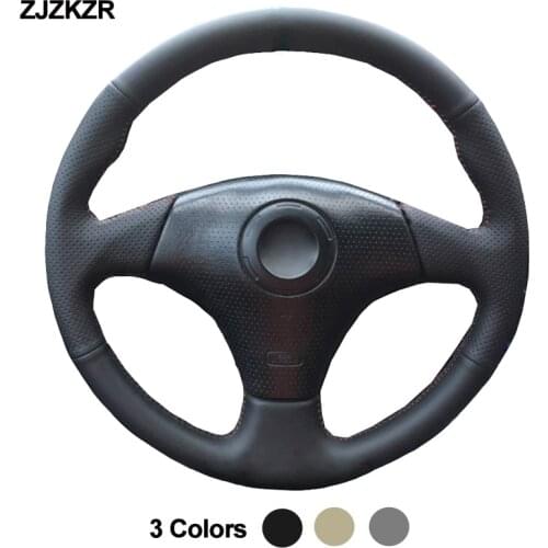 Car Auto Steering-Wheel Cover For Toyota RAV4 1998 - 2003 Celica 1998-2005 Corolla (US) 2003-2008 Matrix Funda Volante 2001 2002