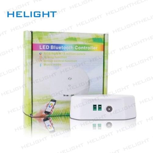 DC12-24V RGBW Bluetooth Music Controller for 5050 RGB/RGBW strip by smart Phone IOS Android APP Control