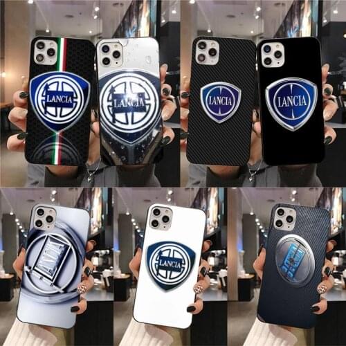 F1 Racing LANCIA Logo Phone Case For iphone 12 11 Pro Max Mini XS Max 8 7 6 6S Plus X 5S SE 2020 XR cover