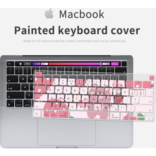DIY Keyboard Cover Laptop Skin for Macbook Waterproof Soft Silicone Keyboard Skin for Macbook Air pro13 A2179 A2337 A2338 A2159