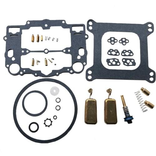 Carburetor Carb Rebuild Kit For Edelbrock 1400 1404 1405 1406 1407 1409 1411 With New Floats Carburador Rebuild Set Replacement