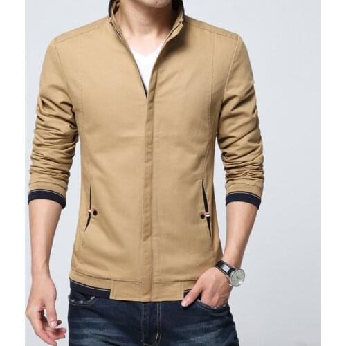 Brand mens autumn jacket mens business menswear 2020 Spring Autumn jackets and coats High Quality chaqueta hombre Dropshipping