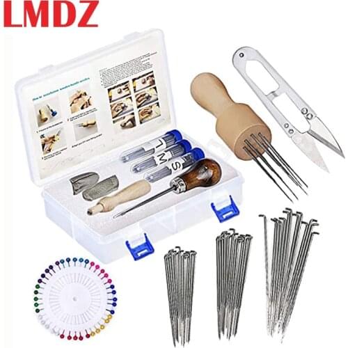 LMDZ Needle Felting Kit Tools Wool Felt Needle Felting Fabric Craft Kit Starter Needlework Accessories Wool Felt DIY Tools Set