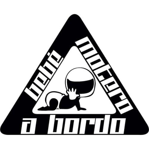 Baby on Board In Spanish Car Sticker Funny Stickers Styling Accessories Removable Waterproof Decal 18.4*15cm