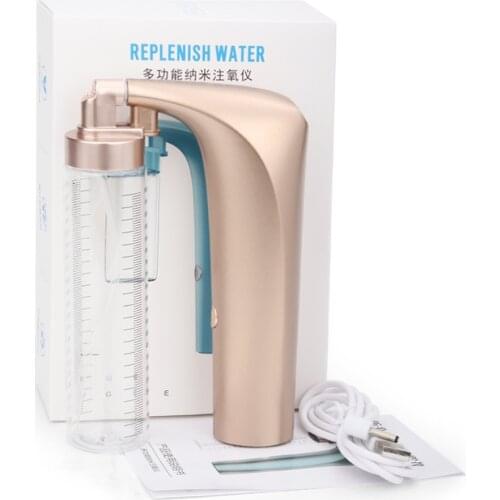 New Mini Nano Oxygen Injector Spray Portable Handheld Care Machine Skin Facial Cleaning Moisturizing Beauty Airbrush Nebulizer