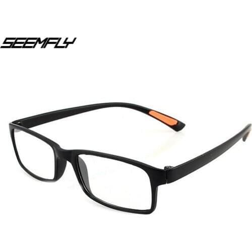 Seemfly TR90 Ultralight Reading Glasses Men Women Clear Lens Presbyopic Glasses Hyperopia Female Eyewear Readers +1.5 2.5 3.5