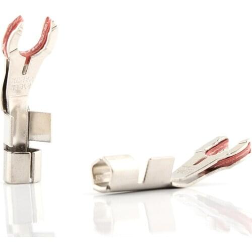 Preffair hi end audio VB419R audio Y spade plug with heatshrink for hi end audio audio 8TC and 12TC