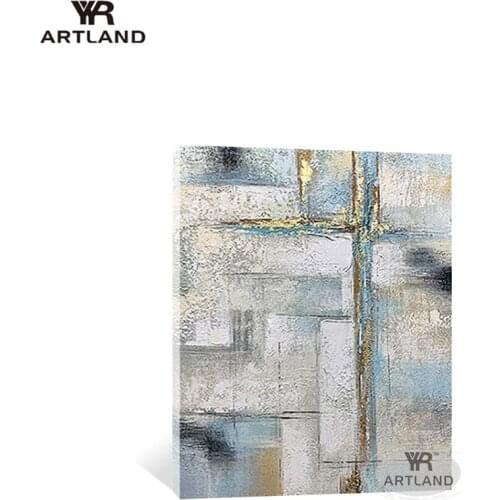 Christmas decorations for home wall pure handmade oil painting on cnavas beautiful gold hanging picture for living room entrance