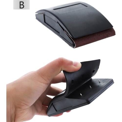 Manual Sanding Block Grinding Disc Sandpaper Holder Polishing Tool Grinding Block Hand Contact Surface