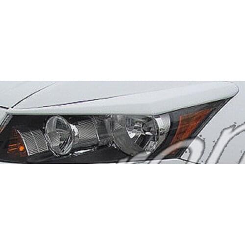 Fiberglass Headlight Eyebrows Eyelids for 2008-2012 Honda Accord V8