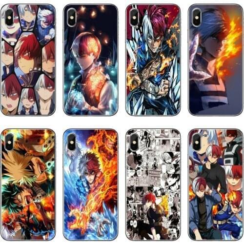 Todoroki Shouto My hero Academy Accessories Phone Case For Huawei P40 P30 P20 Pro P10 P9 Lite Y5 Y6 Y7 Y9 P Smart Plus 2018 2019