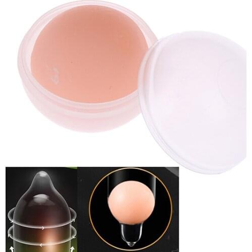 Penis Extender Extension Beads Soft Head Attachment Ball For Penis Enlargement Cock Extender Sex Toy For Adult