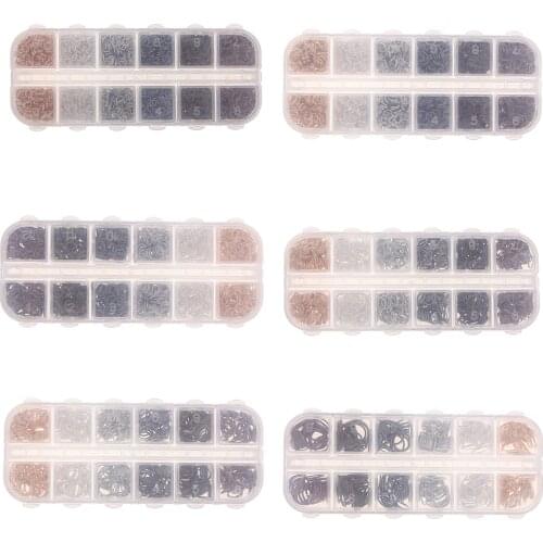 1 Box 4mm 5mm 6mm 7mm 8mm 10mm Split Ring Jump Rings (Link Jewlery Charms)