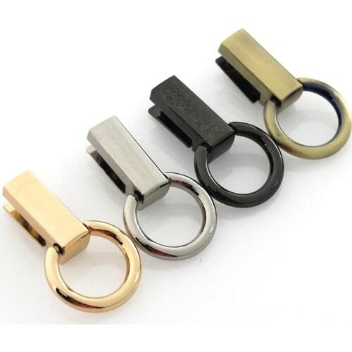 2pcs Metal Bag Side Edge Hang Buckle Fashion Clip Buckle for DIY Leather Craft Bag Strap Belt Handle Shoulder Accessories