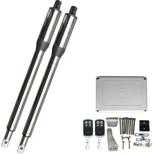 300kg Automatic Electric Double Leaf Swing Door Opener Swing Gate Actuator Operator Courtyard Garage Gate Access Control System