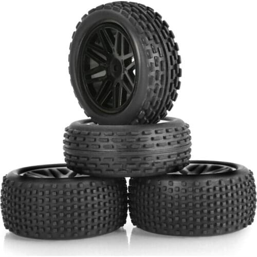 4Pcs 86mm Tires Wheel Tyre for Wltoys 144001 124019 104001 RC Car Upgrade Parts 1/10 1/12 1/14 Scale Off Road Buggy