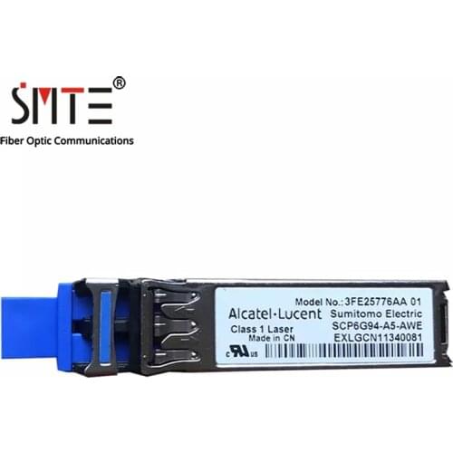 Alcatel-Lucent 3FE25776AA 01 SCP6G94-A5-AWE GPON 1.25G GE 80km 1310nm Single-Mode SFP Fiber Optical Module Transceiver