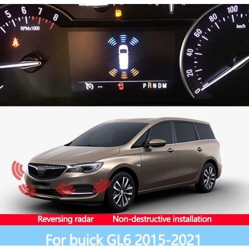 Reversing Blind Spot Front Rear Image Radar Car Sensor Sound Warning Indicator Probe System For Buick GL6 2015-2021