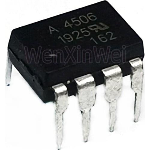 10PCS/LOT HCPL-4506 DIP-8 HCPL4506 DIP8 A4506 Photoelectric Coupler