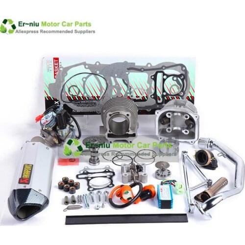 GY6 125cc 150cc upgrade to GY6 180cc add power at least 30% Racing Camshaft CDI Muffler Performance Exhaust ,Oil pump and Gear