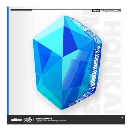 Game Honkai Impact 3 Soft Short Plush Stuffed Crystal Throw Pillow Student Sofa Back Cushion Cartoon Toys Xmas Gifts