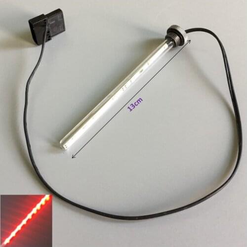 Computer cylindrical water tank extended lighting lamp plug led cable lighting 12V water-cooled luminous plug G1 / 4 port