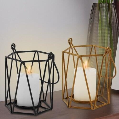 Nordic Metal Candle Holder Triangle Candlestick Candelabrum Stand Decoration Au04 21 Dropshipping