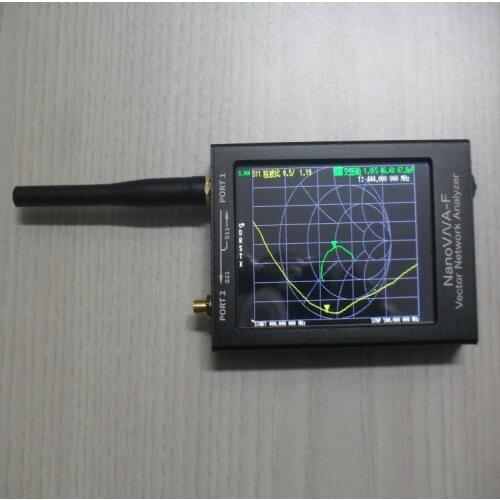 NanoVNA -F VNA Nano Vector Network Analyzer Antenna Analyzer 50K-1.5GHz