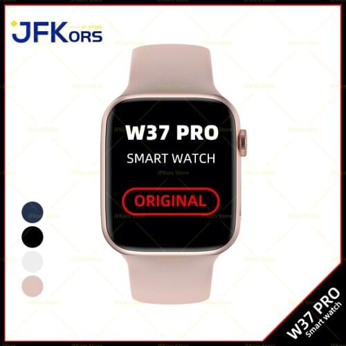 Original W37 PRO Smartwatch Men Women Wireless Charging Sport Fitness bracelet Bluetooth Call Custom DIY Face Smart watch