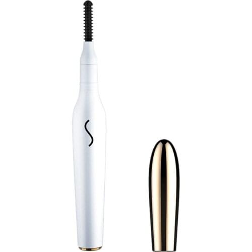 Heated Eyelash Curler USB Rechargeable Electric Eyelash Curler For Natural Curling Long Lasting Eyelashes Curl Tool