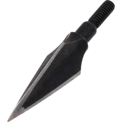 Archery Broadhead 150 Grains High Carbon Steel Hunting 3 Sharp Blades Arrow Tips for Crossbow and Compound Bow Archery