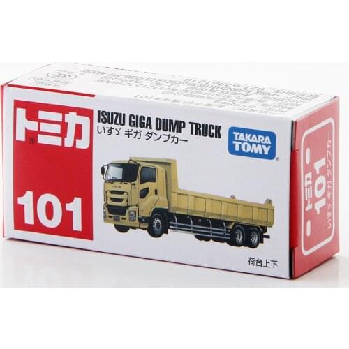 Takara Tomy Tomica ISUZU GIGA DUMP TRUCK Metal Diecast Model Toy Car New in Box #859864