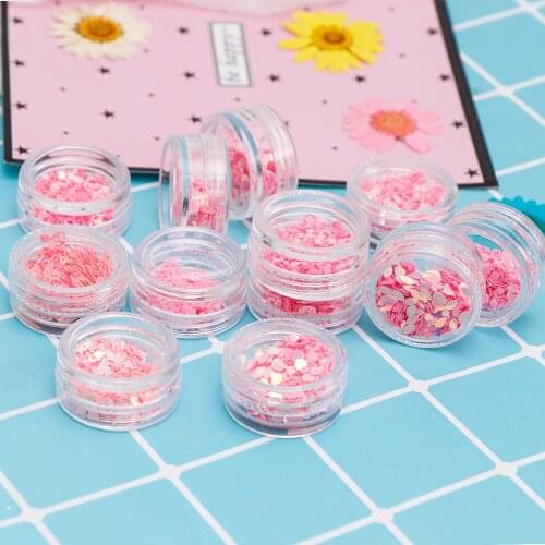 1box Irregular Multi-shape Color Sequin Diy Nail Flakies Paillettes Glitter Nail Art Sequins For Epoxy Silicone Mold Filling