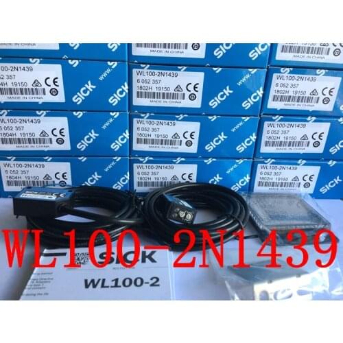 100% new original SICK mirror reflected light switch WL100-2N1439 WL100-2P1439