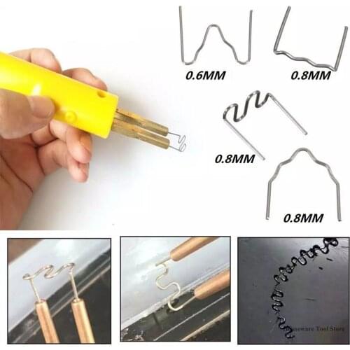 400PCS /500PCS Car Bumper Fender Welding Plastic Repair Nail Stainless Staple Durable