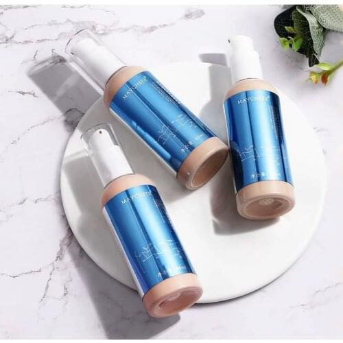 60ml Bb Cream Hyaluronic Acid Foundation Liquid Skin Nourishing Dry Skin Moisturizing Concealer Whitening Brightening