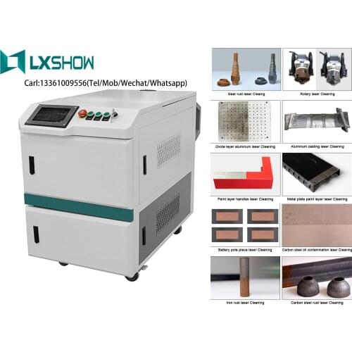 Cleaning Machine Pulse laser remove rust paint 50W 100W 200Watt