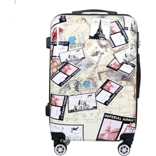 Kids lovely Cartoon series Trolley suitcase on wheels Men boarding box child anime Rolling luggage bag Women Fashion travel bag