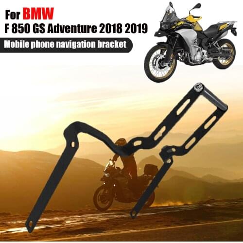 For BMW F850GS ADV F 850 F850 GS Adventure 18 2019 Motorcycle Mobile Phone GPS Navigation Handlebar Bracket Support Mount Steel