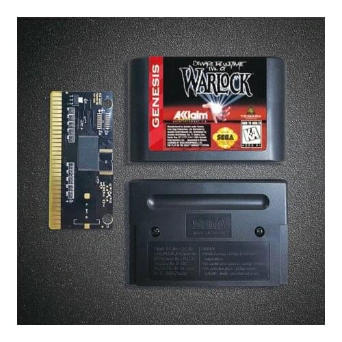 Warlock - 16 Bit MD Game Card for Sega Megadrive Genesis Video Game Console Cartridge