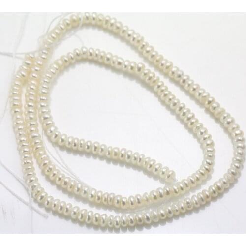 Tiny Pearl Jewelry,3-3.5mm Seed Pearl Strand,Natural Freshwater Pearl Small Size Loose Beads,DIY Jewelry