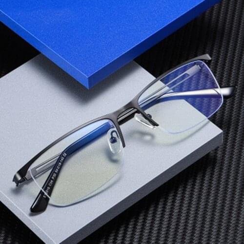 Mens Blue Light Blocking Glasses for Computer Eyeglasses Blaulicht Gaming Protection Blue Ray Goggles Anti Radiation Antiglare